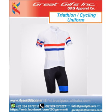 Radsport-Kostüm / Triathlon-Kleidung / Fahrrad-Kleid / Ciclismo